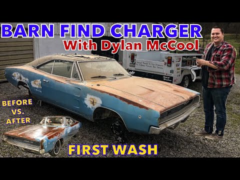 , title : 'BARN FIND 1968 DODGE CHARGER - First Wash & Drive After Sitting for Over 15 Years! - (Dylan McCool)'