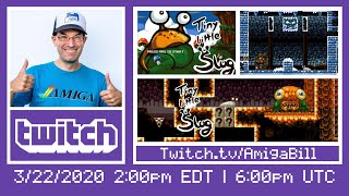 3/22/2020 Commodore Amiga - New Amiga Game Tiny Little Slug with the creator Slamy!