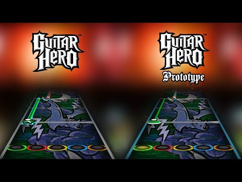 Guitar Hero 1 Prototype - "Hey You" Chart Comparison