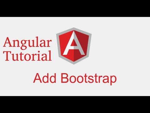 Angular 9 tutorial add bootstrap