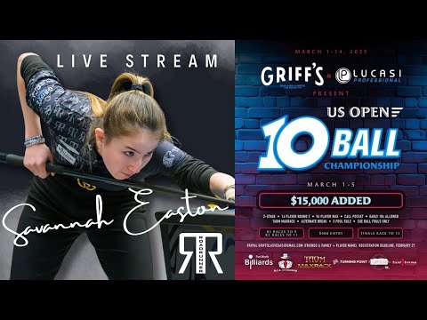 US Open 10 Ball - Savannah Easton vs Marc Vidal-Claramunt