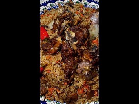 Настоящий плов, а не каша с мясом