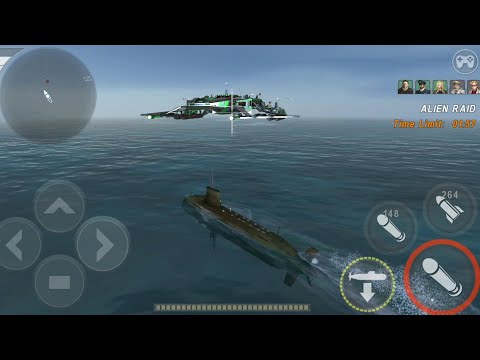 Warship Battle: SORYU IMPACT Submarine in Alien Raid (gameplay)...