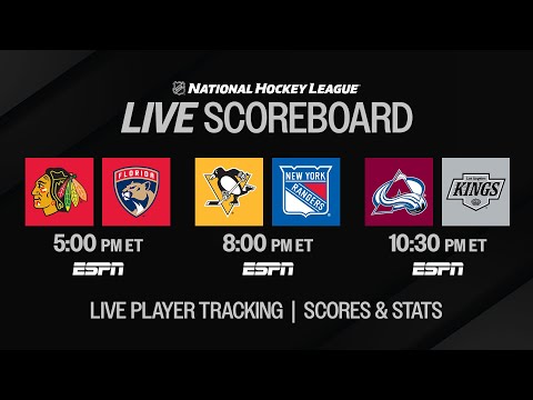 LIVE NHL Scoreboard: Colorado Avalanche vs. Los Angeles Kings | Updates for All GamesTonight!