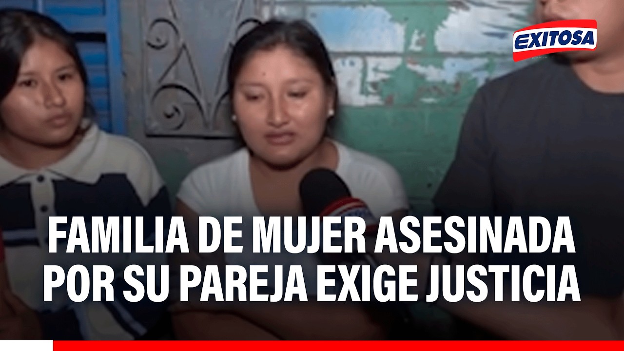 🔴🔵 Familia de mujer asesinada por su pareja exige justicia