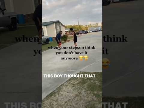 A stepdad teaches a lesson to stepson #shorts