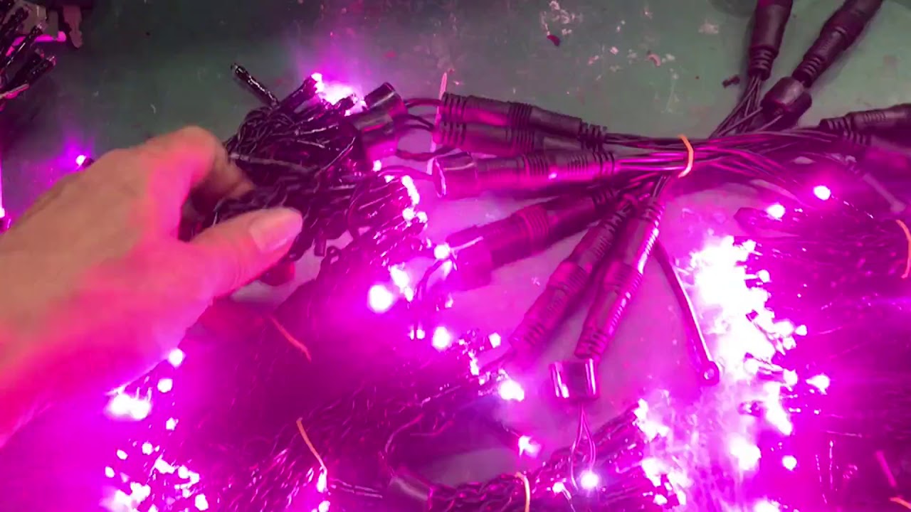 Pink flickering Fairy Lights for Christmas,Wedding, Party, Home, Garden, Outdoor Indoor