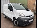 2005 Vauxhall Vivaro Walk through and demonstration