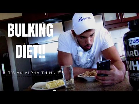 My bulking diet, (full day of eating).