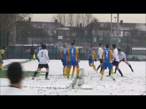 DIVISION 2: Arachne FC 2 Vs St Panteleimon FC 0 @ New River Sports Centre