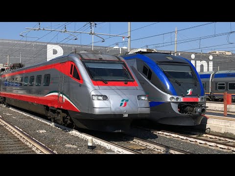 TRENI PASSEGGERI A ROMA TERMINI: FRECCIAROSSA, INTERCITY E REGIONALI!
