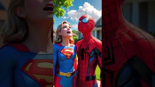 🔥Quem Revelará O Verdadeiro Rosto do Homem de Ferro Para a Supergirl? 😱👀 #ia #supergirl #aranhaverso