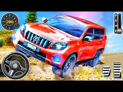 SUV City Offroad Prado Hill Climb Racing - Real 4x4 Jeep Drive Mountain Simulator - Best GamePlay
