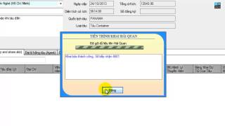 3.2. E-Manifest - Cập nhật bảng khai Hàng hóa từ File EDI