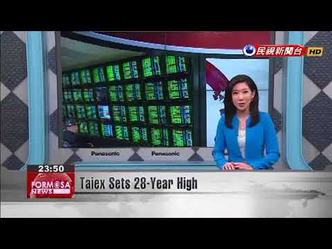 Taiex Sets 28-Year High
