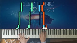 LÜNE - Rêve Lucide | Piano Synthesia Tutorial