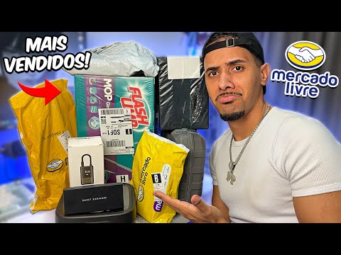 Comprei e Testei os Produtos MAIS VENDIDOS do Mercado Livre!