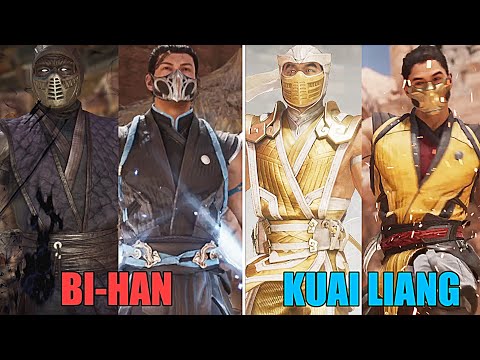 Bi-Han vs Kuai Liang Intro-Dialogues - Mk11 vs Mk12