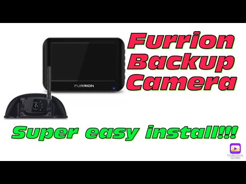 RV backup camera install, quick and easy!