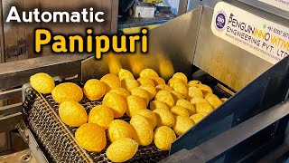 Pani puri Making Machine | Automatic Panipuri Machine