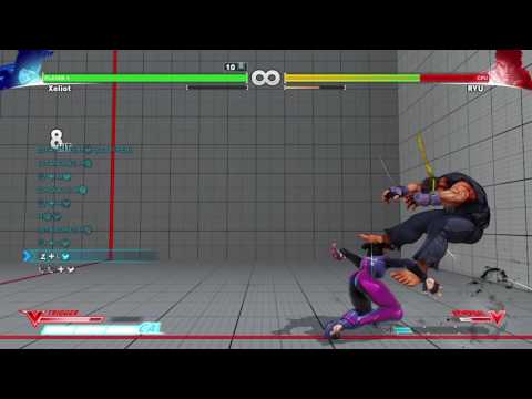 SFV - Juri Trial #10 (With Pausing)