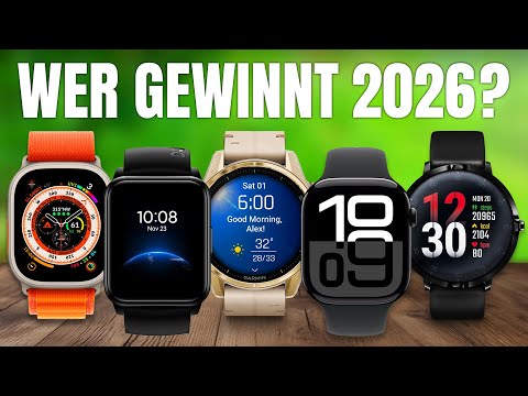 Die besten SMARTWATCHES im Vergleich 2026! ► Top 5 Smartwatches (100€ - 400€)