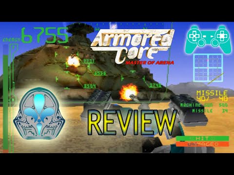Armored Core: Master of Arena 【 Review 】 【 PS1 】