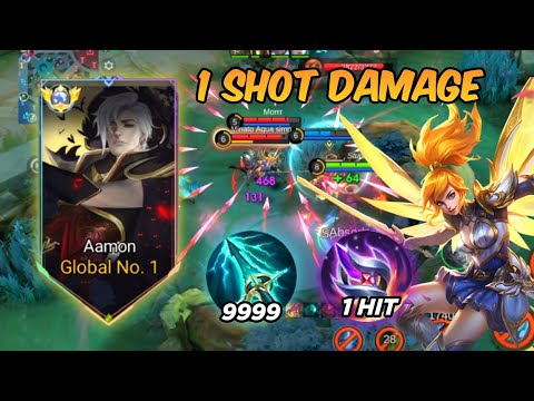Aamon 1 Shot Damage VS Pro Fanny Mukbang Coklat - Top Global Aamon Mobile Legends Bang Bang 2025