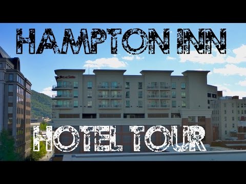Hotel Tour: Hampton Inn Downtown Roanoke VA on Market parking garage