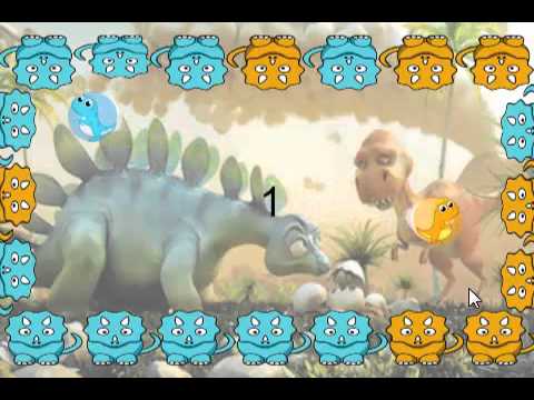 Kids dinosaur bouncing ball Video