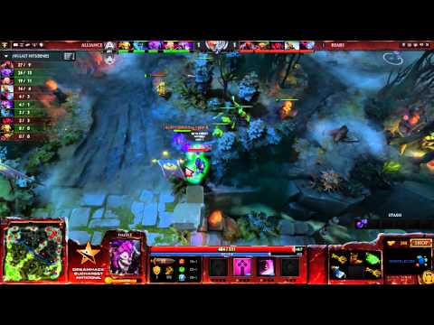 DHB14 Dota 2 3rd place decider - Alliance vs Fluffy Bears - Match 1