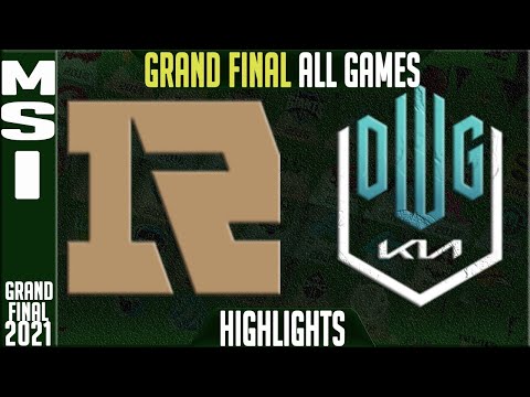 RNG vs DK Final Highlights ALL GAMES | MSI 2021 Grand Final - Royal Never Give Up vs Damwon KIA