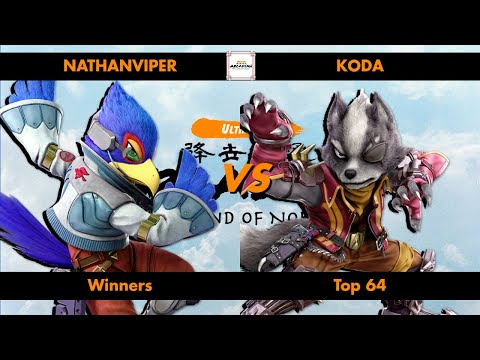 NorCal Ultimate Arcadian 2023 - Top 64 - NathanViper (Falco) vs Koda (Wolf)