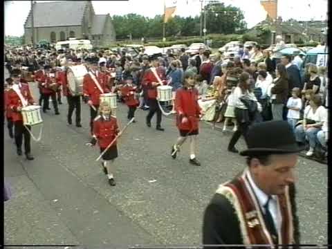 Belleek Accordion Band @ Scarva 1996
