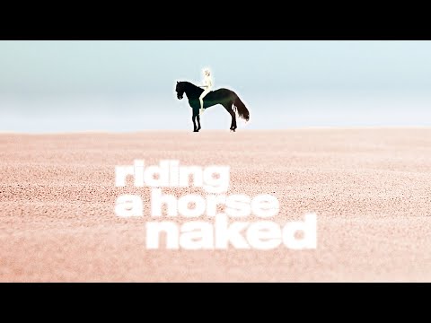 Image for video riding a horse naked