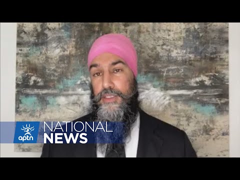 NDP Leader Jagmeet Singh shares his thoughts on Quebec unvaxxed tax | APTN News