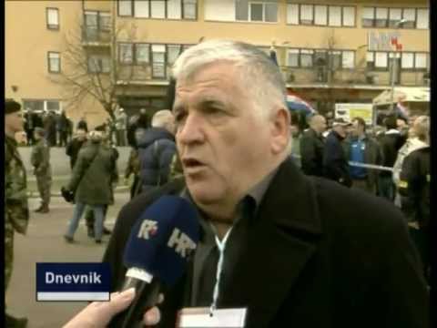 Протест срещу кирилицата във Вуковар