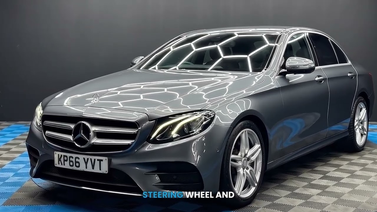 Video tour of the Mercedes-Benz E Class 2.0 E220d AMG Line G-Tronic+ Euro 6 (s/s) 4dr