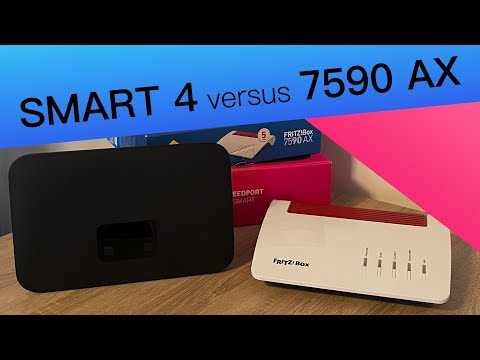 FRITZ!Box 7590 AX und Speedport Smart 4 im WLAN-Vergleich