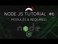 Node JS Tutorial For Beginners 6 Modules And Require