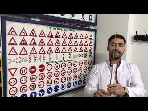 Trafik Levhaları - Trafik İşaretleri ve Anlamları TRAFİK VE ÇEVRE DERSİ 8 (SÜRÜCÜ KURSU)