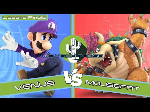 We Tech Those #3 Losers Finals - NVR|Venus (Luigi) vs Mousefat (Bowser) Smash Ultimate Tournament