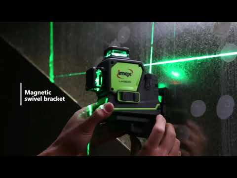 Imex LX3DG Green Beam Cross Line Laser Level