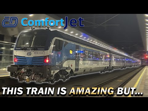 Czechia's AMAZING Brand New International High Speed Train - Prague to Berlin on the ComfortJet