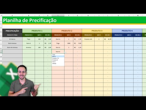 HOW TO MAKE A Pricing Spreadsheet for Products, Kits, Sweets, Assemblies, Baskets in Excel