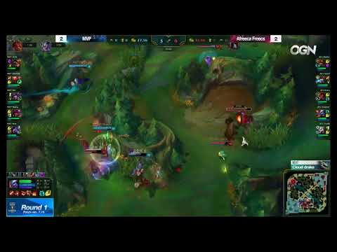 MVP (Beyond Gragas) VS AFS (Spirit Lulu Jungler) Game 5 Highlights - 2017 LCK Regional Qualifier