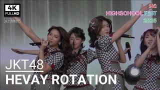 Download lagu [4K] JKT48 - HEAVY ROTATION | HIGHSCHOOL FEST 2025 | PIK 2 | 20251123 | HANSIP CAM mp3
