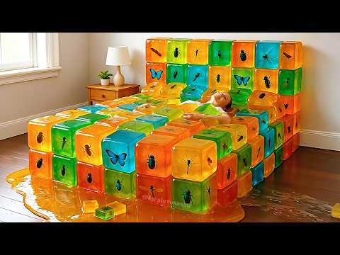 Which Crazy Bed Would You Dare to Try? 🛏️✨ Oddly Satisfying AI ASMR Pt.2