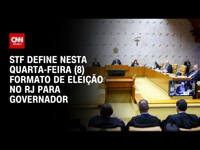 STF define formato de eleição no Rio de Janeiro nesta semana | CNN 360°