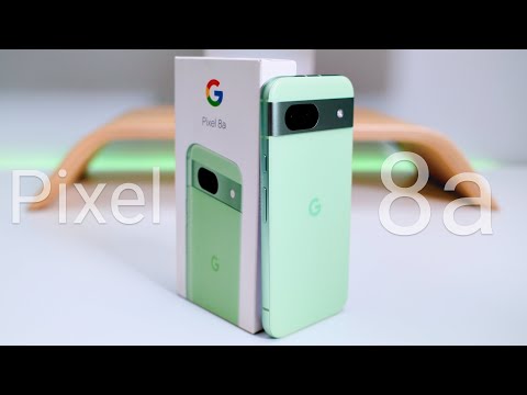 Google Pixel 8a - Unboxing, Setup and Overview (4K 60)